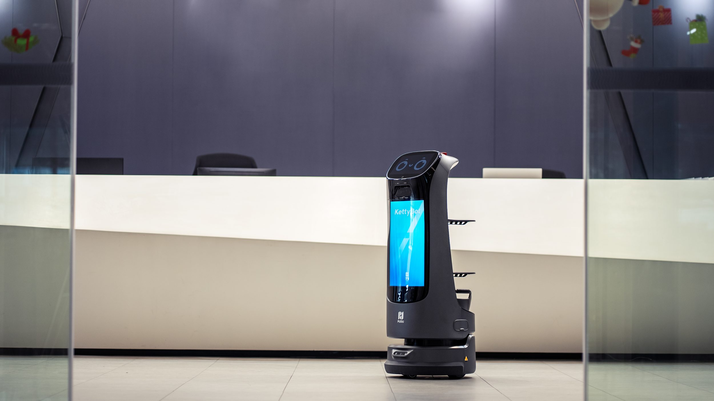 Service robot in a healthcare environment